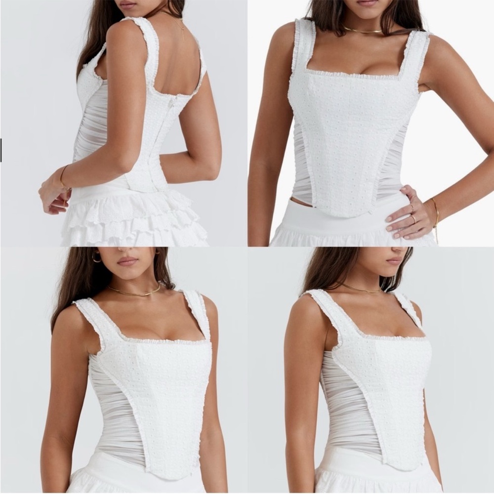 House of CB Catalina White corset - Picture 10 of 16